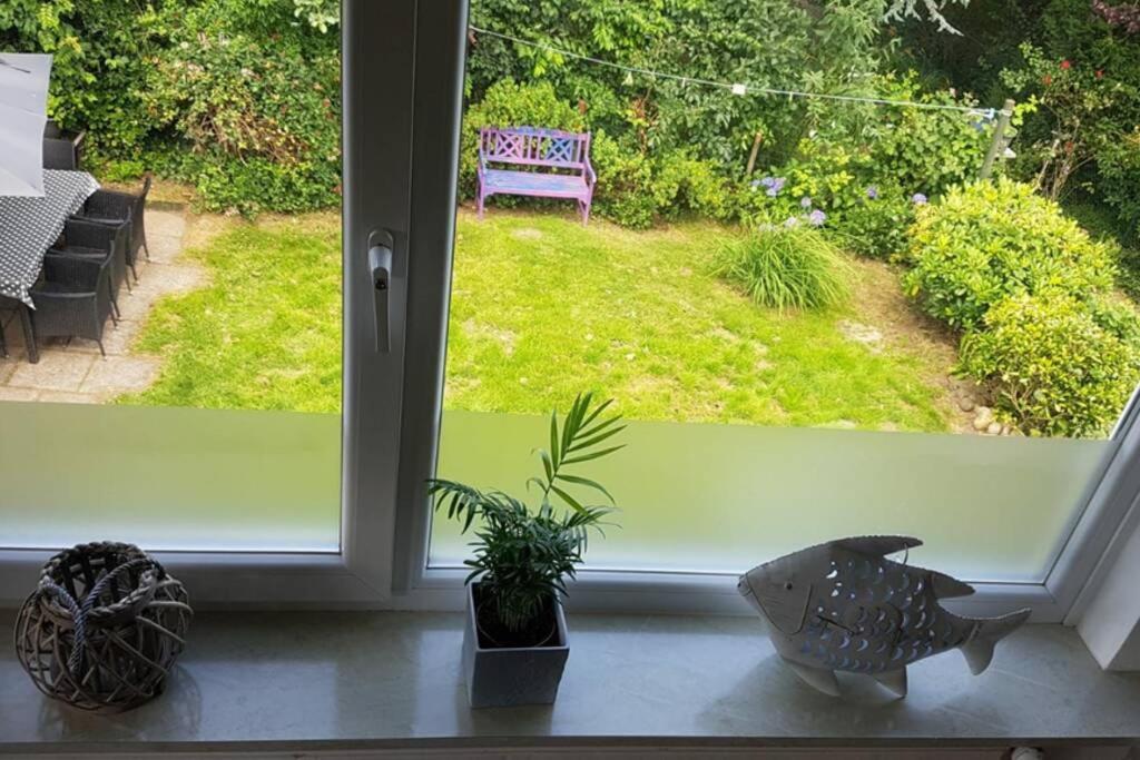 Gemuetliche Haushaelfte Mit Garten Und Terrasse Flensburg Kültér fotó